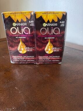 Garnier Olia Permanent Color Boxes - Yellow, Gold, Brown